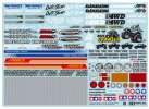 Tamiya 54630 - Sponsor Sticker Set (for Off-Road Car) OP.1630 (CC-01/CR-01)