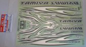 Tamiya 84033 - Marking Sticker Tribal Flame Chrome