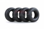 Tamiya 9445529 - M1025 Hummer Tire Bag Black,4pcs for CC01/DF01 - 19445529