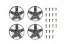 Tamiya 47410 - WR-02CB S-Parts (Spokes) (Deep Gray) Tamiya 47410 - WR-02CB S-Parts (Spokes) (Deep Gray)