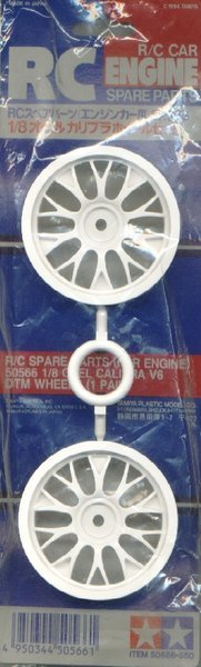 Tamiya 50566 - 1/8 Opel Calibra V6 DTM Wheels (1 Pair) SP-566