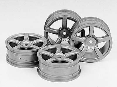 Tamiya 51072 - Porsche Carrera GT Wheels (24mm) SP-1072