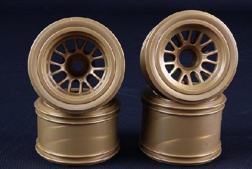 Tamiya 54527 - RC F104 Mesh Wheel Set (Gold) OP.1527 OP-1527