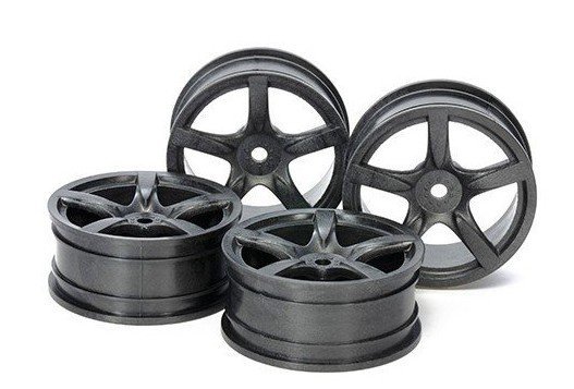 品良く着こなすため Medium 24mm 1/10 - 54739 Tamiya Narrow Wheels Hard Spoke 5 その他