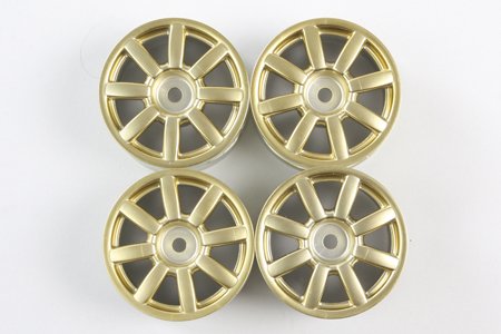 Tamiya 84156 - RC M-Chassis 8-Spoke Wheels - Gold
