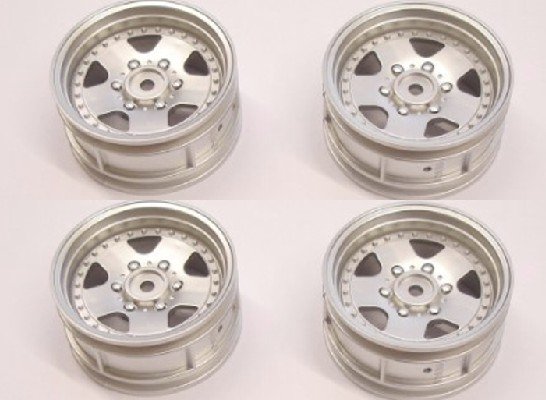Tamiya 9335733 - Wheels for 58602 Mitsubishi Pajero Rally Sport (CC-01 )