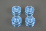 Tamiya 49412 - M-Narrow 18-Spoke Wheels 0(Clear Blue)