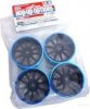 Tamiya 84244 - MN 10-Spoke Blk&Blu Rim/ 0