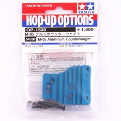 Tamiya 54538 - M-05 Aluminum Counterweight for Balanced Performance