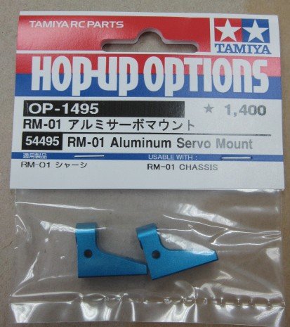 Tamiya 54495 - RM-01 Aluminum Servo Mount OP-1495 OP-1495