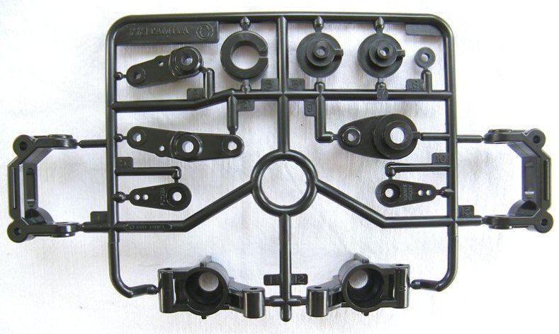 Tamiya 0005377 - C Parts: 58145/144/143/140 TA01 TA02 FF01