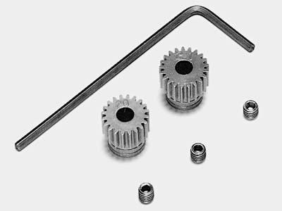 Tamiya 53101 - 0.4 Pinion Gear Set 20T/21T OP-101