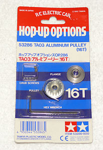 Tamiya 53286 - TA03 Aluminum Pulley (16T) OP-286