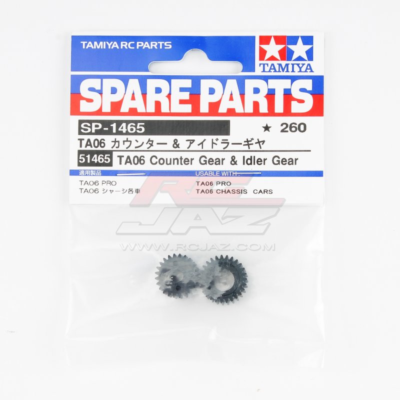 Tamiya 51465 - TA06 Counter & Idler Gear SP-1465