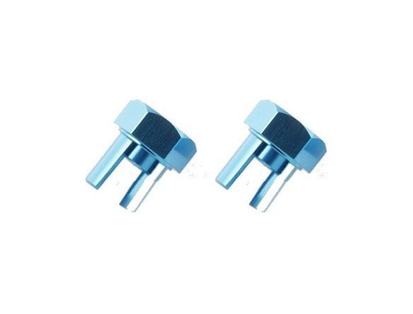 Tamiya 22014 - GB-01S Aluminum Wheel Hubs (Blue 2pcs.) TamTech-Gear OP-2014