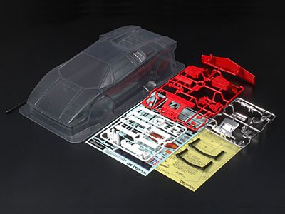 Tamiya 40171 - TamTech-Gear Lamborghini Countach LP500S Body Parts Set GT-01