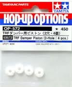 Tamiya 53572 - TRF Damper Piston (2-Hole 4 Pcs.) OP-572