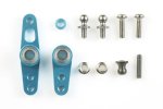 Tamiya 49367 - TB02R Aluminum Racing Steering Set Aluminum (Blue)