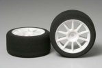 Tamiya 53745 - 1/10 Scale Glow Engine R/C Rear Sponge Tires