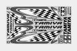 Tamiya 53550 - RC Body Sticker Checker Flag - Type A OP-550