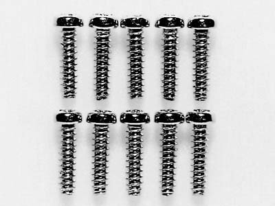 Tamiya 50573 - 2x8mm Tapping Screw *10 SP-573