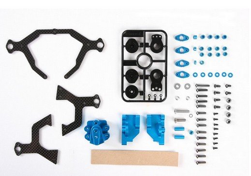 Tamiya TRF101 / F104 Front Suspension Arms (v2) – RC Spare Parts 51381, SP1381