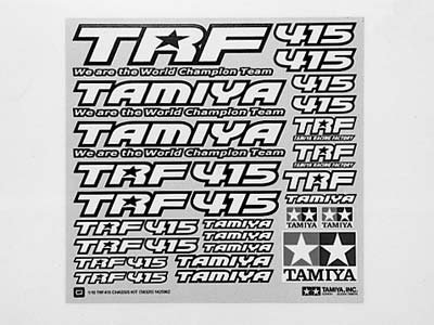 Tamiya 51036 - Sticker TRF415 SP-1036