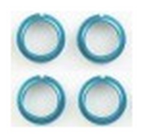 Tamiya 9444360 - Sp. Retainer (4,Blue) for 49310