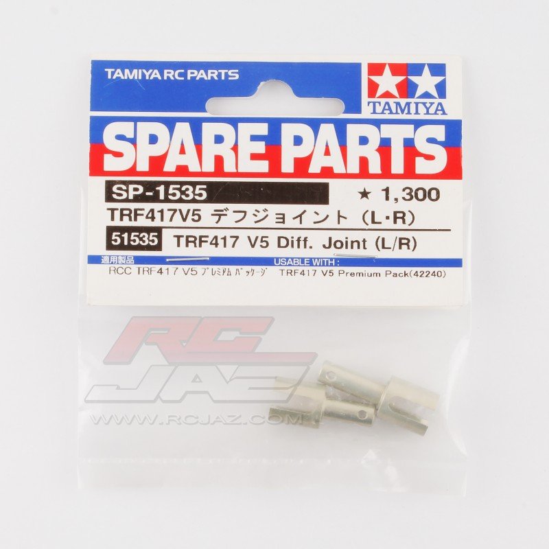 Tamiya 51535 - TRF417 V5 Differential Joint L/R SP.1535 for V5 Premium Pack(42240) SP-1535