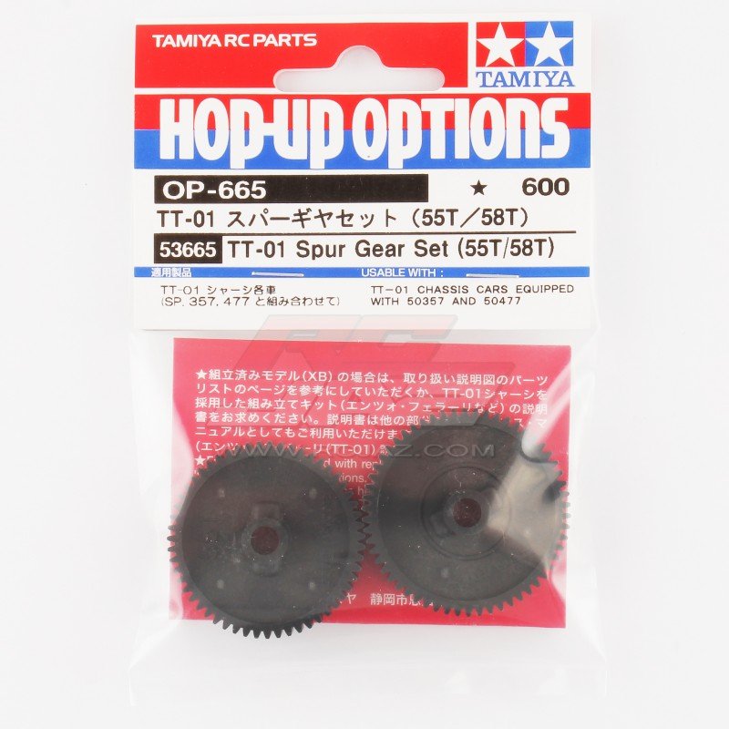 Tamiya 53665 - Spur Gear Set TT-01 OP-665