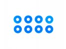 Tamiya 53646 - Wheel Spacer Blue OP-646