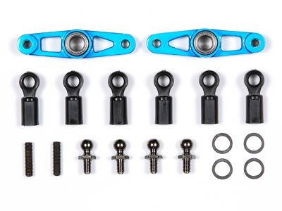 Tamiya 54058 - TT-01E Aluminium Racing Steering for TT-01E Chassis OP-1058