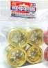 Tamiya 84326 - RC WR-02 Gold Plated Wheel Set - F/R