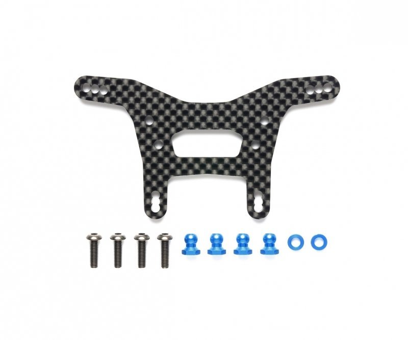 Tamiya 22057 - XV-02 Front Carbon Damper Stay OP-2057
