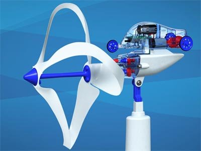 Tamiya 75021 - Loopwing Wind Power Generator