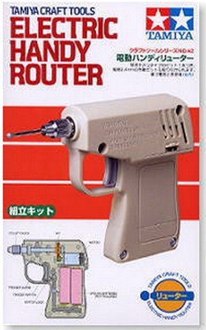 パネライ 希少 Tools Craft - 74042 Tamiya No.42 Router Handy Electric イラスト