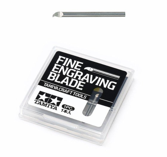 Tamiya 74137 - Fine Engraving Blade 0.3mm