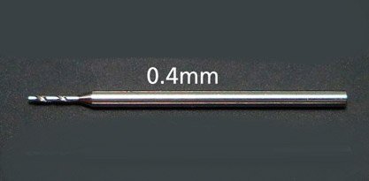 Tamiya 74115 - Fine Pivot Bit 0.4mm Shank 1mm