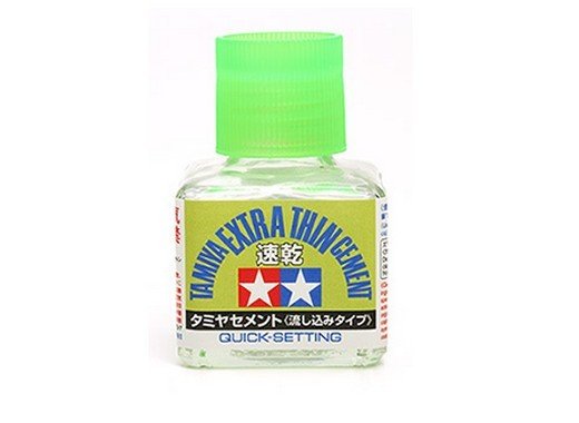 Tamiya 87182 - Tamiya Extra Thin Cement (Quick-Setting)