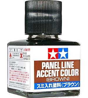 Tamiya 87132 - Pane Line Accent Color Brown - 40ml
