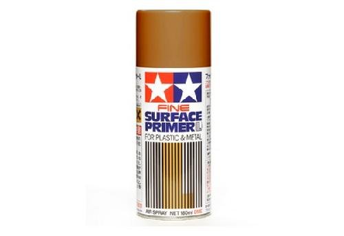 Tamiya 87160 - Fine Surface Primer L Large For Plastic and Metal (Oxide Red)