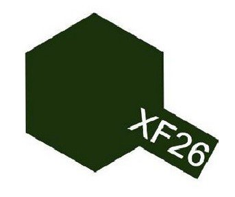 Tamiya 81326 - Acrylic XF-26 Deep Green - 23ml Bottle