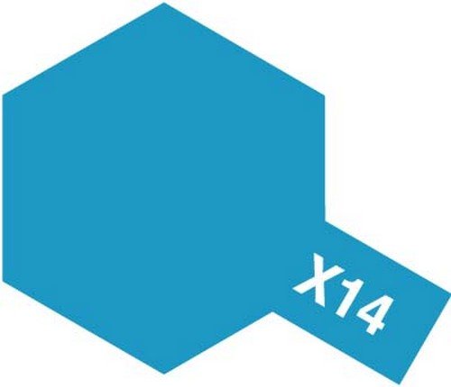 Tamiya Acrylic Mini X-14 Sky Blue - 10ml Jar, 81514