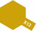 Tamiya 81012 - Acrylic X-12 Gold Leaf - 23ml Bottle