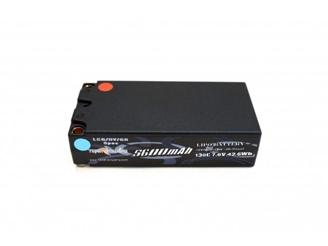 Team Powers 7.6V 5500mAH 110C Lipo Battery (94mm long) (TP-5500-110C-2s-94mm)