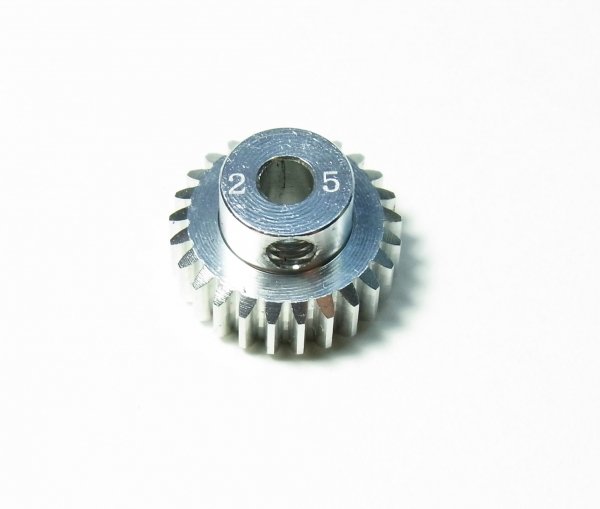 TEAMPOWERS Hard-Coated 48P Pinion Gear , 25T (TP-PG4825)