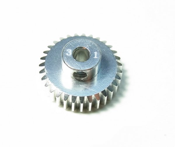 TEAMPOWERS Hard-Coated 48P Pinion Gear , 31T (TP-PG4831)