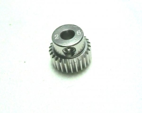 TEAMPOWERS Hard-Coated 64P Pinion Gear , 26T (TP-PG6426)