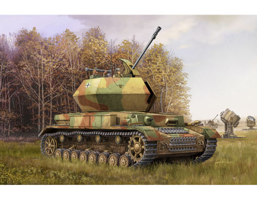 Trumpeter 01520 - 1/35 - German 3.7cm Flak 43 Flakpanzer IV Ostwind