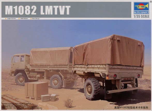 Trumpeter 01010 - 1/35 M1082 LMTVT Trailer